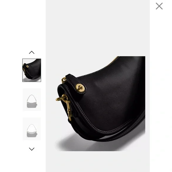 Coach Swinger 20 Black Brand New NWT